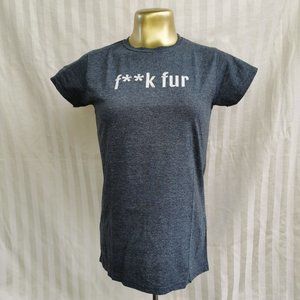 Anti-fur T-shirt (medium) NWOT